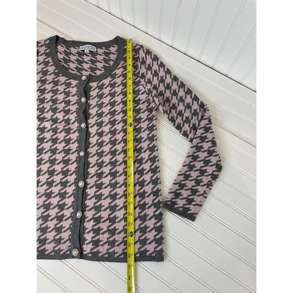 Ann Taylor Gray Office Pants Trouser & Passioni Cardigan Womens Bundle Size 4 - Picture 8 of 16